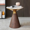 Corner table-ceramic-wood-elegant