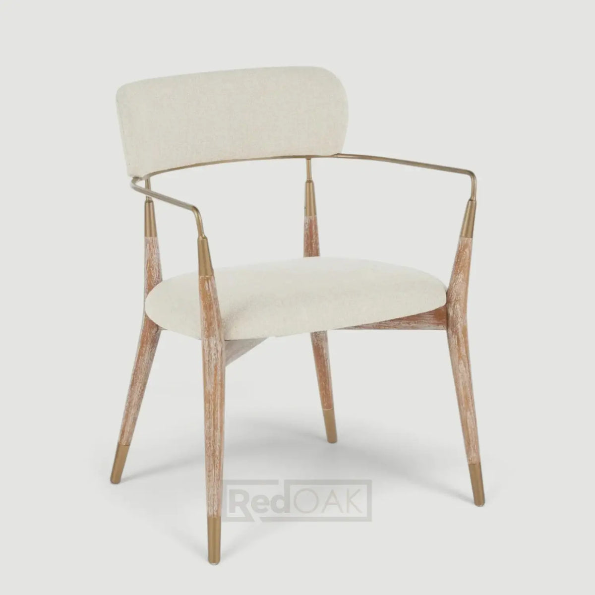 wooden distressed finish dining chair