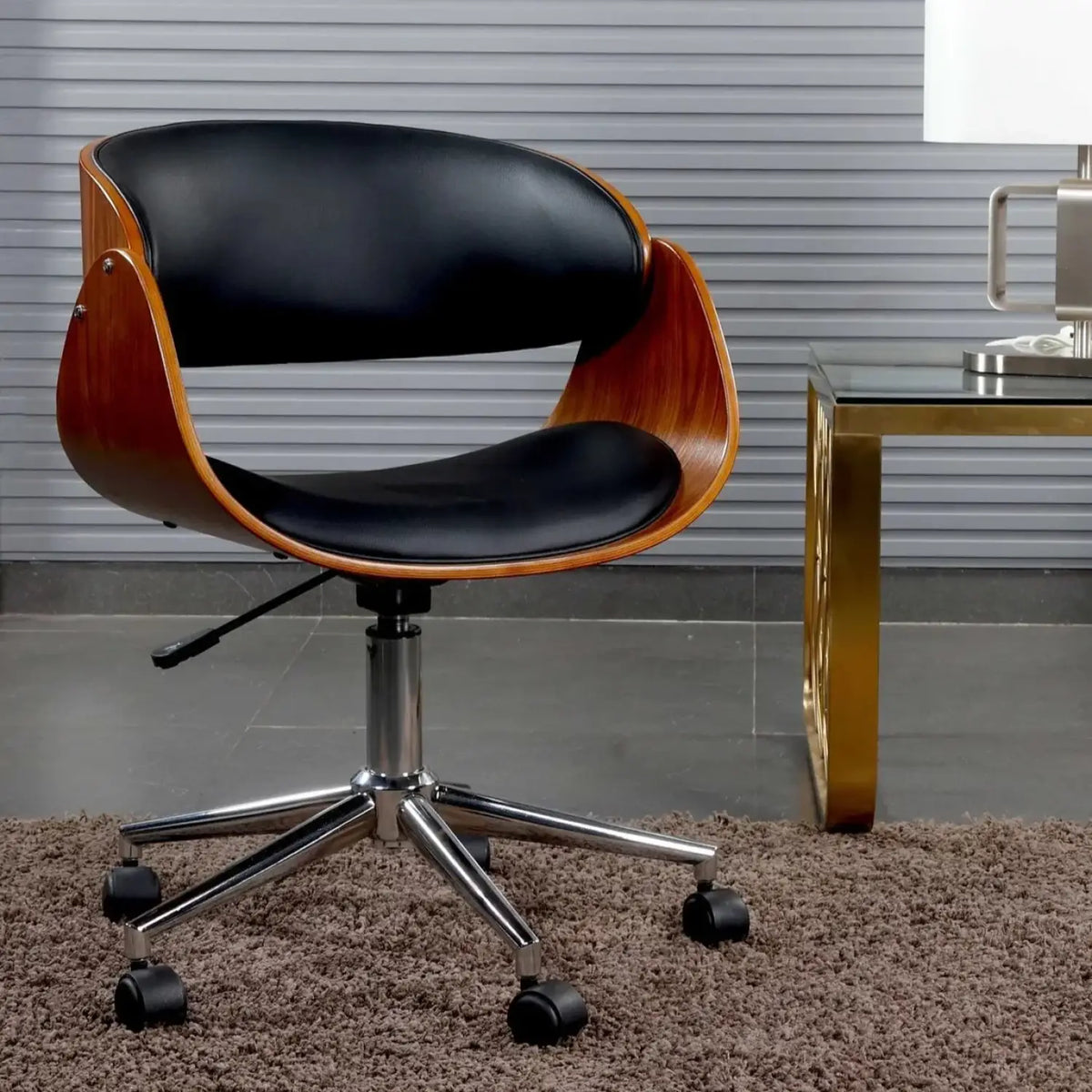 Mid Century Olmstead Desk Chair Elle Decor Ophelia Office Chair