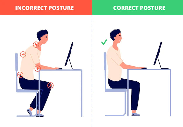 Computer Posture Neck Tips for Neck Posture while Working – RedOAK®