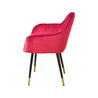 red lounge chair-comfort
