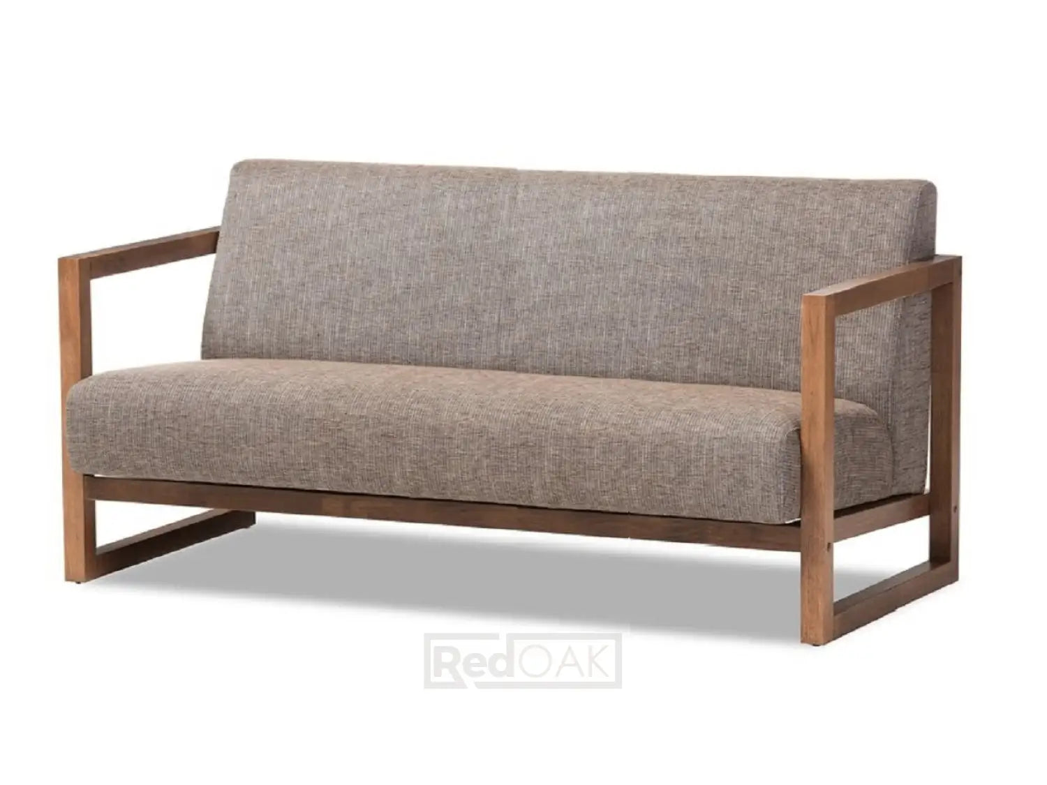 Alvin - Red Oak Furniture - Wooden Sofa