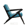 Clark - Red Oak Furniture - Wooden Lounge Chair