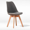 JASON-FF Grey Fabric - Accent Chair - RedOAK - Red Oak Furniture