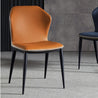 Curved backrest-Orange-dining