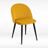 yellow accent chair