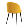 yellow accent chair