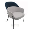 metal base-lounge chair-blue