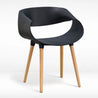 black-cafe-accent chair