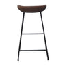 Brown-barstool-metal leg