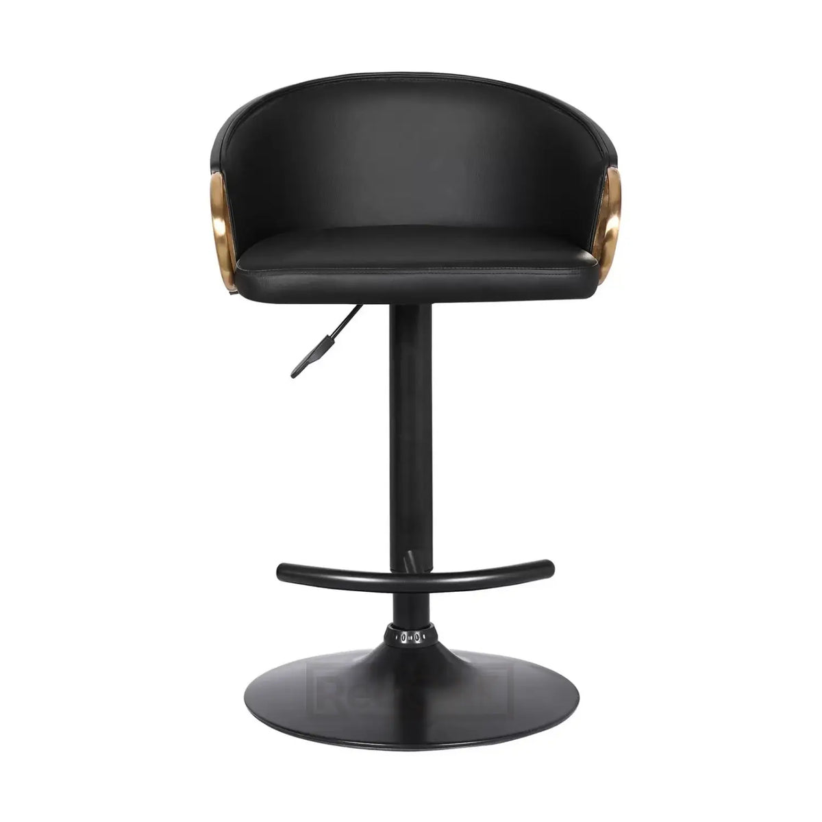 Bolzo Black Bar Stool
