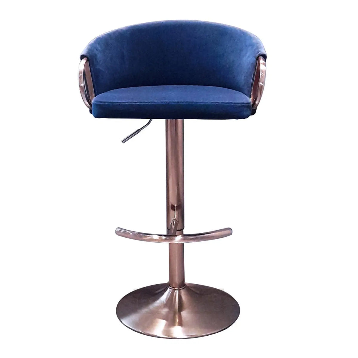 Bolzo Blue Bar Stool