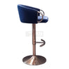 Bolzo Blue Bar Stool