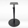 Black adjustable stand on a white background