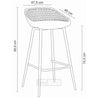 CINDY - Bar Stool - RedOAK - Red Oak Furniture