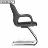 ELSA-V Black - Visitor Chair - RedOAK - Red Oak Furniture