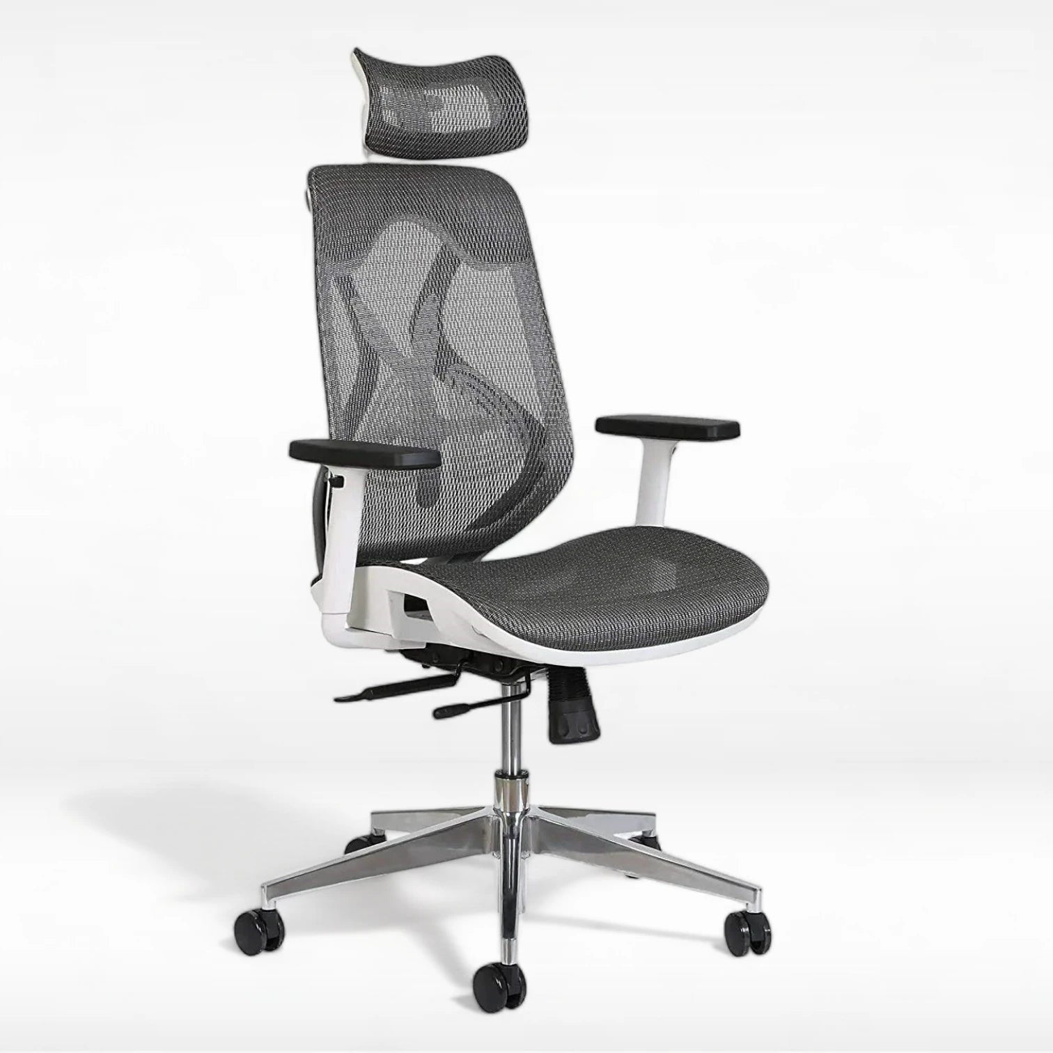 Mesh office chair with mesh seat sales