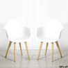 HANSON White - Accent Chair - RedOAK - Red Oak Furniture
