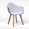 HANSON White - Accent Chair - RedOAK - Red Oak Furniture
