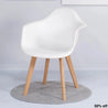 HANSON White - Accent Chair - RedOAK - Red Oak Furniture