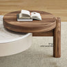 Centre table-elegant-solid wooden base