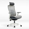 Inspiron White (Mesh Seat) High Back (With Headrest) Executive Chair