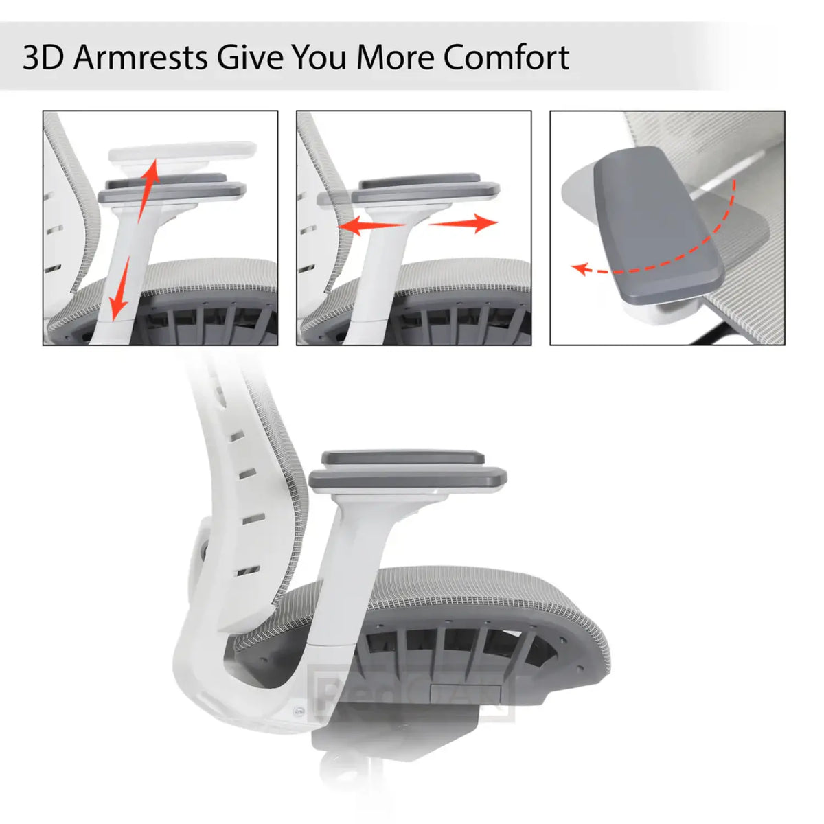 INSPIRON White (Mesh Seat)