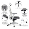 Inspiron White (Mesh Seat) Executive Chair