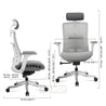 Inspiron White (Mesh Seat) Executive Chair
