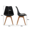 JASON Black - Accent Chair - RedOAK - Red Oak Furniture