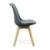 JASON-FF Grey Fabric - Accent Chair - RedOAK - Red Oak Furniture