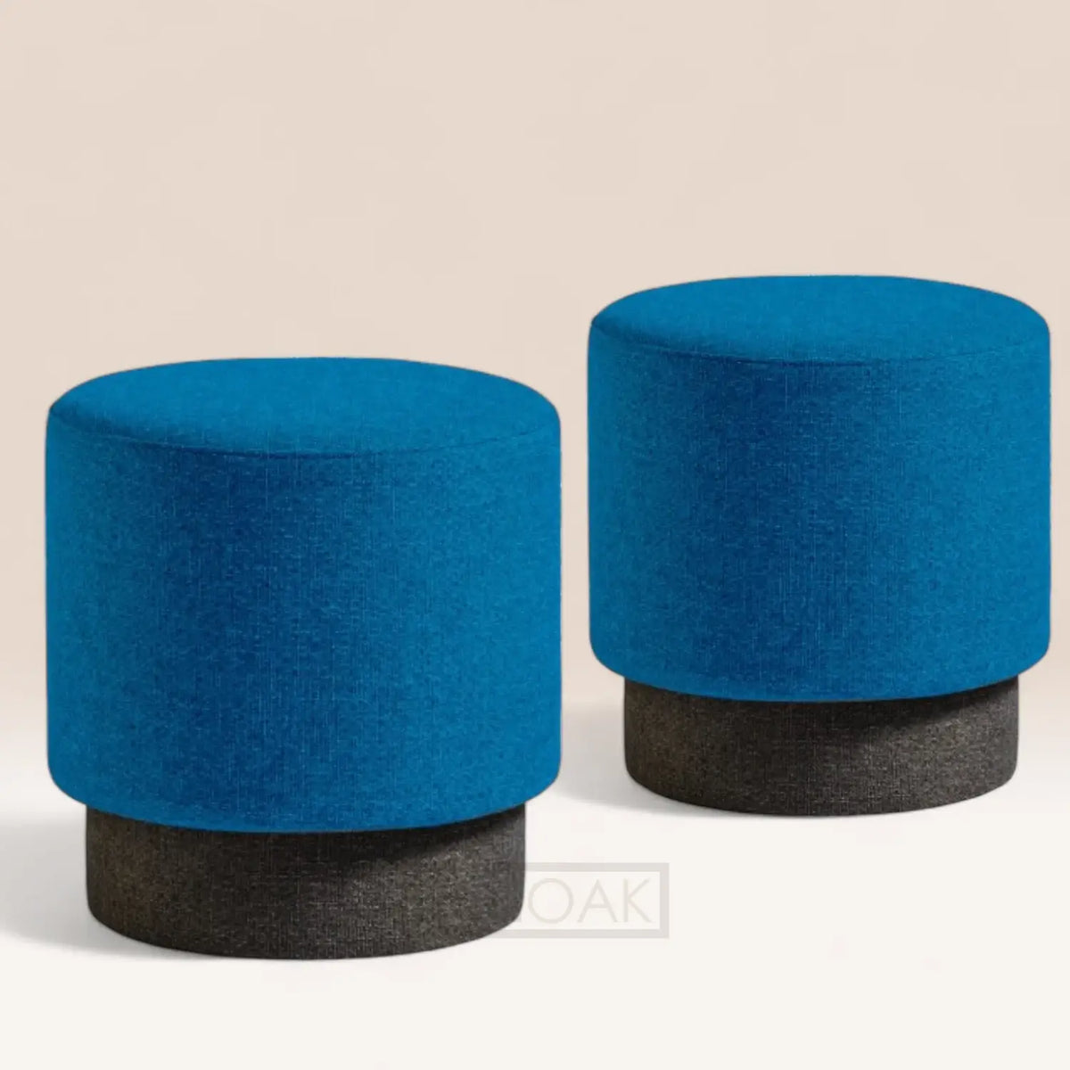 JAVA Set of 2 Pouffes - Pouffes & Ottomans - RedOAK - Red Oak Furniture