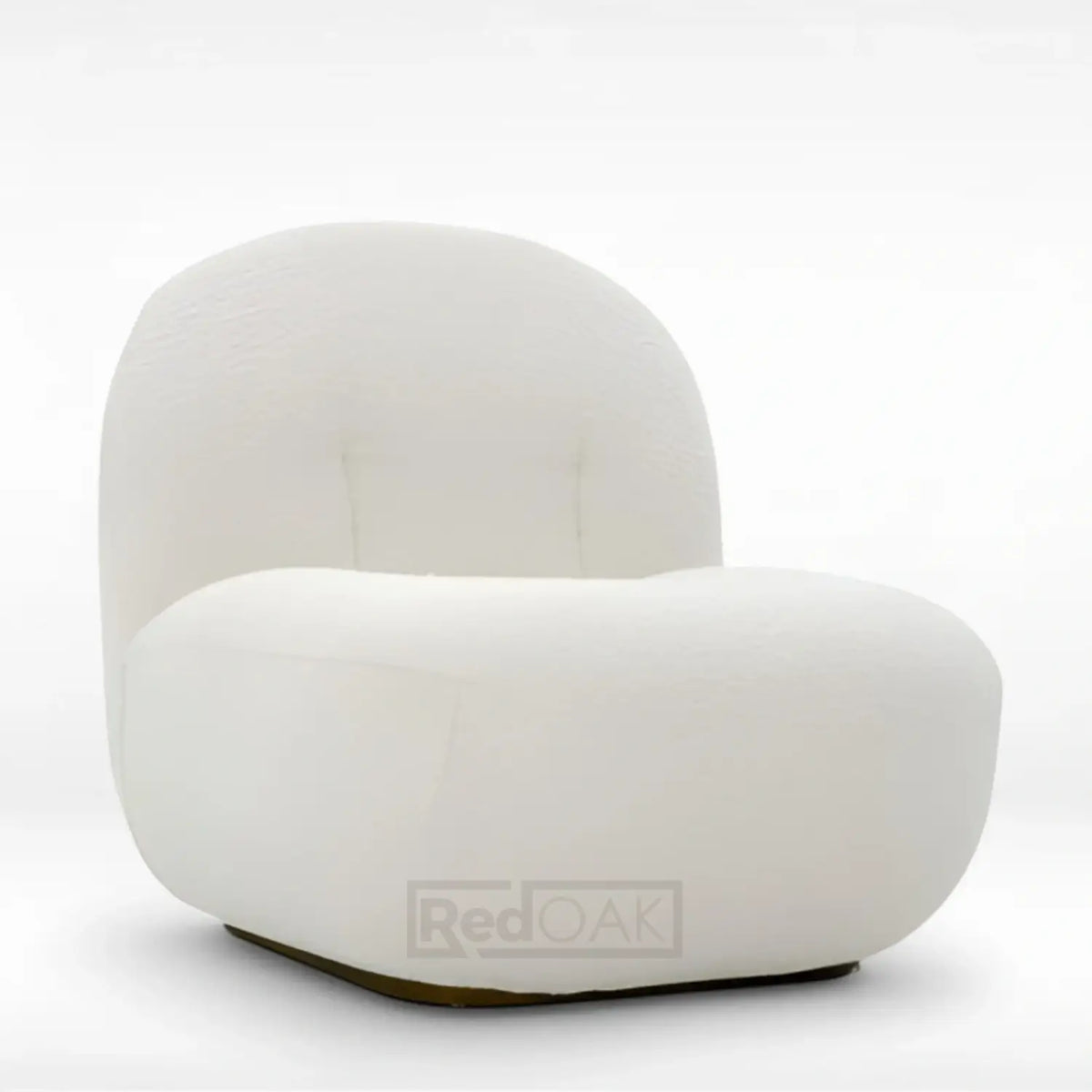 White chair on a white background