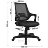 MONZO Black - Office Chair - RedOAK - Red Oak Furniture