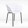 Olam White Cafeteria Chair
