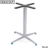 E55A - Table Base - RedOAK - Red Oak Furniture