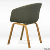Tub chair-Polymer-comfort-grey