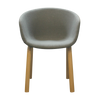 Tub chair-Polymer-comfort-grey