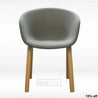 Tub chair-Polymer-comfort-grey