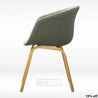 Tub chair-Polymer-comfort-grey