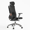 black executive ergonomic high back mesh office work study computer revolving imported chair
