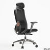 black executive ergonomic high back mesh office work study computer revolving imported chair