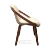 dining chair-beige-wooden finish