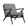Clark - Red Oak Furniture - Wooden Lounge Chair