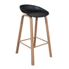 GIZA ML Black (Metal Leg) - Bar Stool - RedOAK - Red Oak Furniture