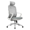 revolving white swivel office ergonomic executive chair