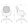 ELSA Black - Office Chair - RedOAK - Red Oak Furniture