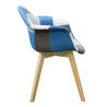 GAVIN Blue - Accent Chair - RedOAK - Red Oak Furniture