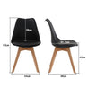 JASON Black - Accent Chair - RedOAK - Red Oak Furniture