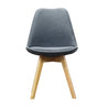 JASON-FF Grey Fabric - Accent Chair - RedOAK - Red Oak Furniture